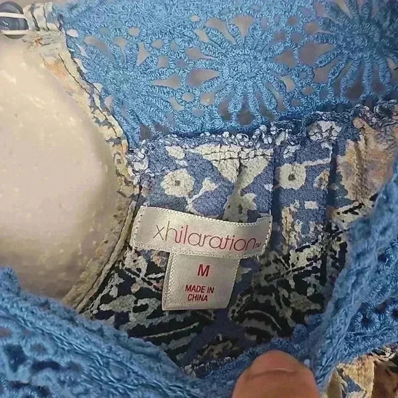 Xhilaration Women's Crochet Dress - Picture 3 of 6